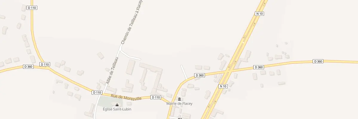 Plan du 3 Imp de la Mairie à Flacey