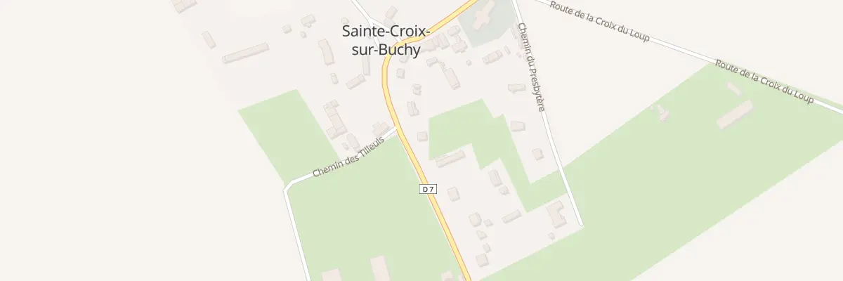 Plan du 129 Rte de Blainville Crevon à Sainte-Croix-sur-Buchy