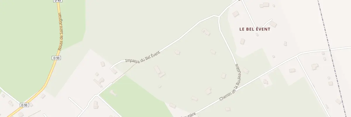 Plan du 318 Sen du Bel Event à Ry