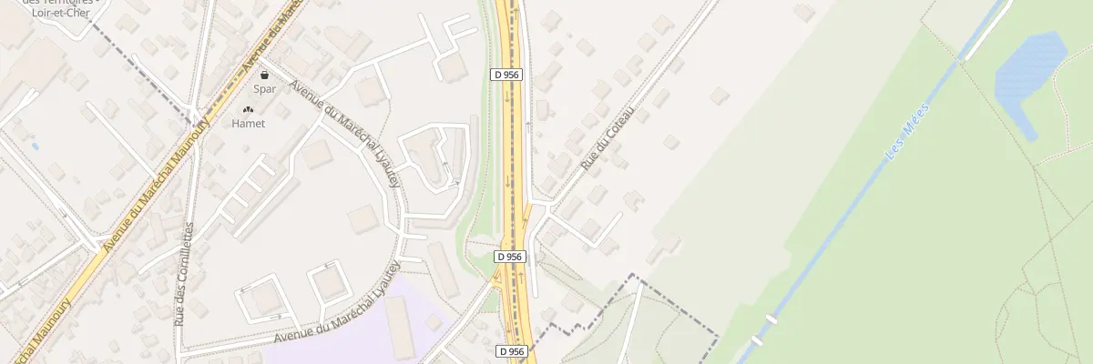 Plan du 2 Rue du Coteau à La Chaussée-Saint-Victor