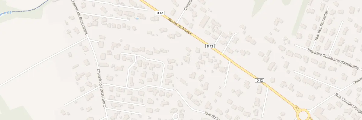 Plan du 755 Rte de Muret à Eaunes
