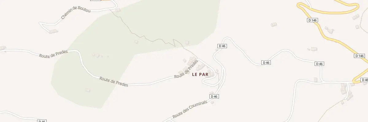 Plan du 391 Le Par à Boussenac