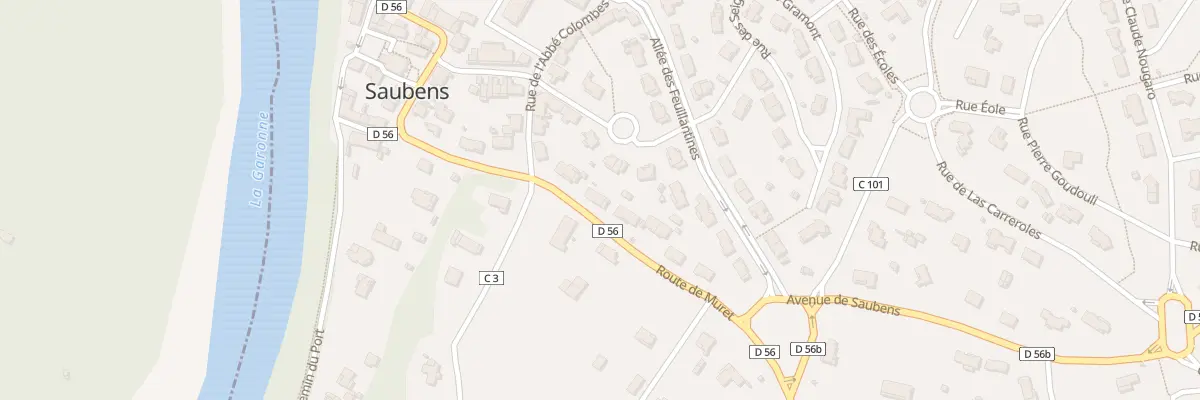 Plan du 3B Rte de Muret à Saubens