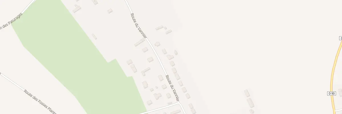 Plan du 130 Rte du Vannier à Saint-Aignan-sur-Ry
