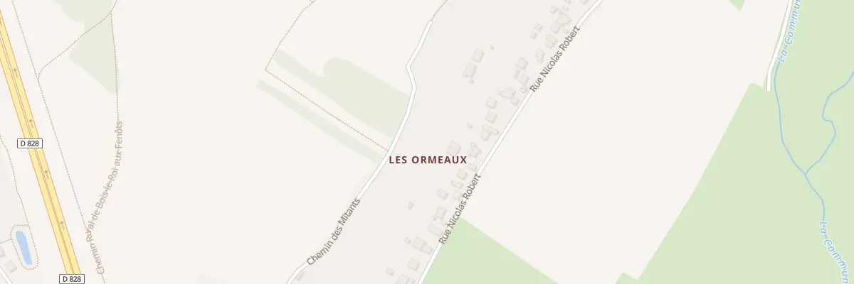 Plan du 93 Rue Nicolas Robert à Vernouillet