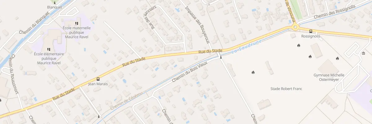 Plan du 26 Rue du Stade à Villeneuve-Tolosane