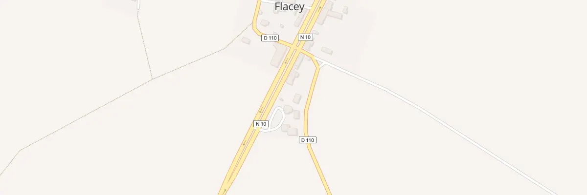 Plan du 5 Rte de Saint Christophe à Flacey