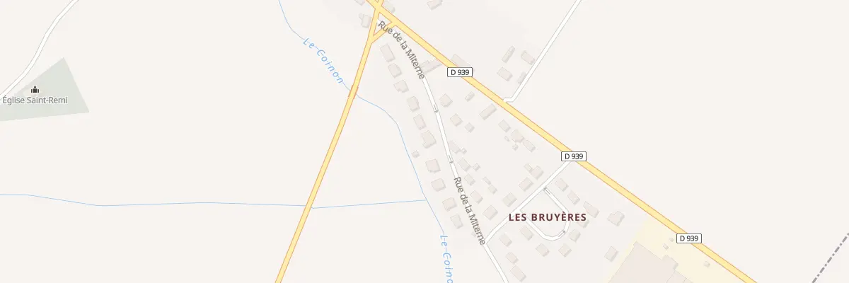 Plan du 12 Rue de la Miterne à Dangers
