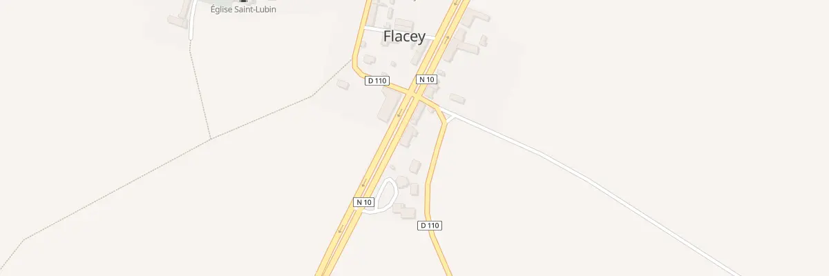 Plan du 20 Rue de la Libération à Flacey