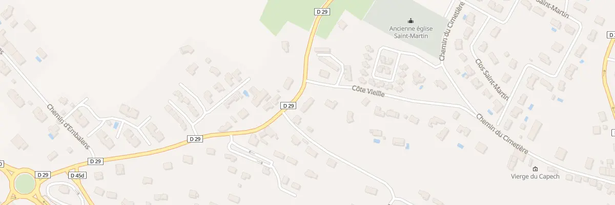 Plan du 17 Côte Vieille à Castelnau-d’Estrétefonds