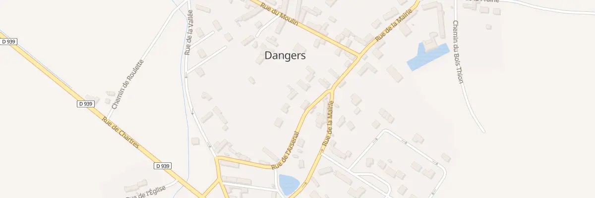 Plan du 4 Rue de l’Arsenal à Dangers