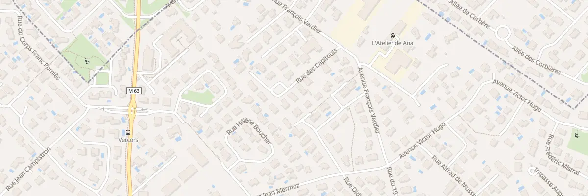 Plan du 7 Rue des Capitouls à Tournefeuille
