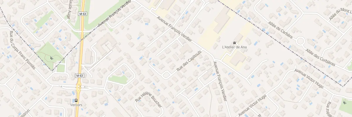 Plan du 4 Rue des Capitouls à Tournefeuille