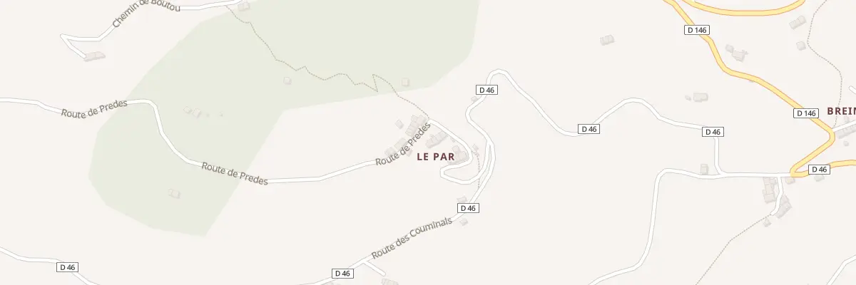 Plan du 195 Le Par à Boussenac