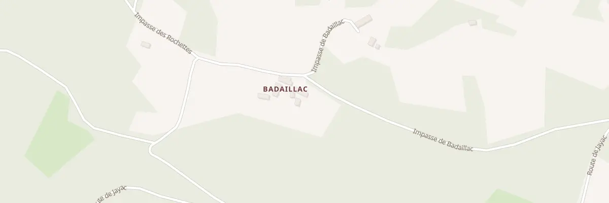 Plan du 565 Imp de Badaillac à La Dornac