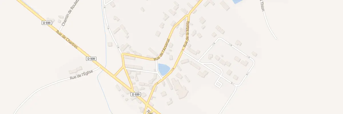 Plan du 7 Rue de la Mairie à Dangers