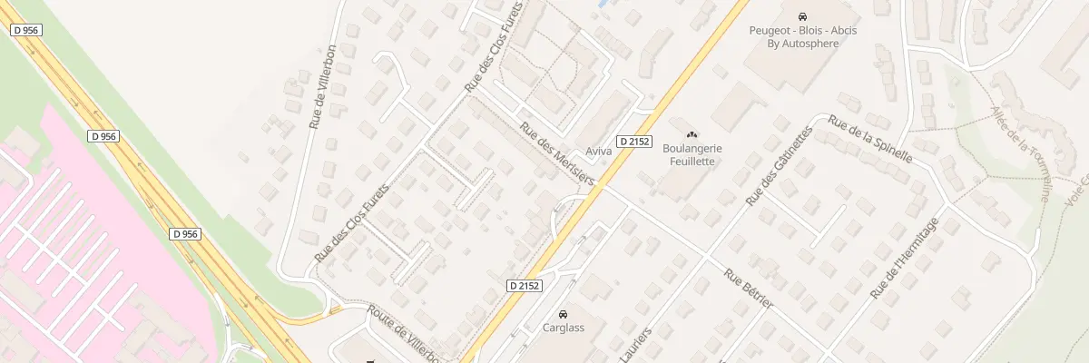 Plan du 1 Rue des Merisiers à La Chaussée-Saint-Victor
