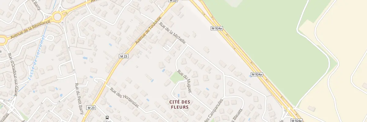 Plan du 12 Rue du Muguet à Cugnaux