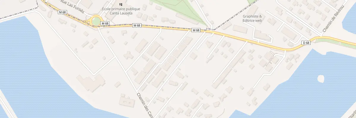 Plan du 58 Che des Carreaux à Roques