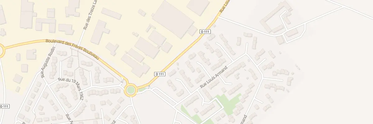 Plan du 40 Rue Louis Armand à Châteaudun