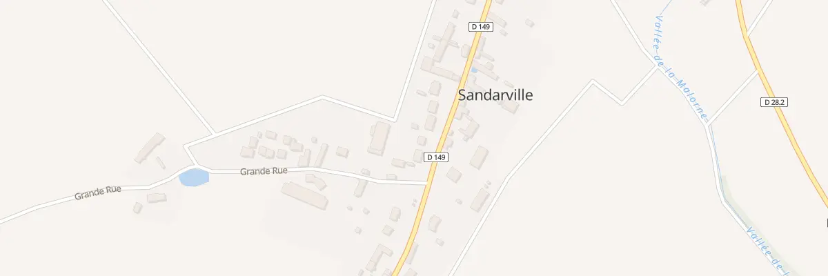 Plan du 36 Rue de l’Arche à Sandarville