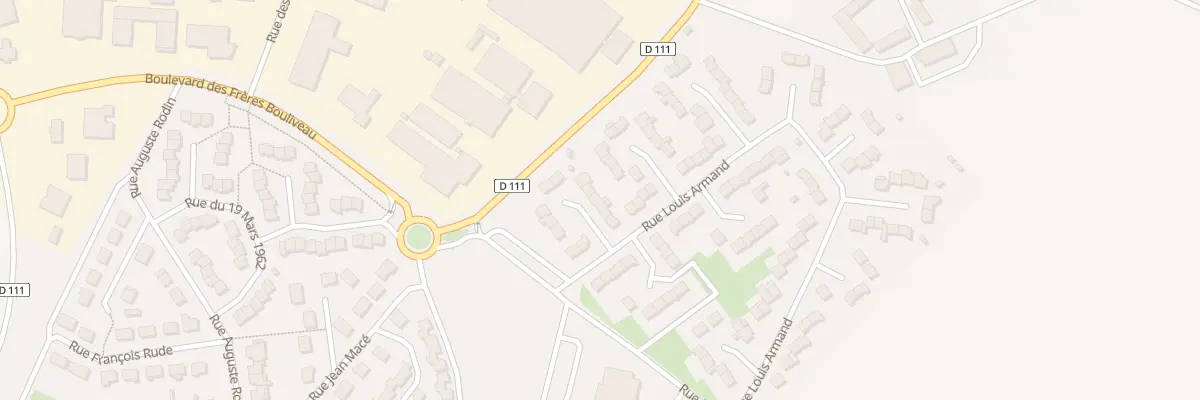 Plan du 20 Rue Louis Armand à Châteaudun