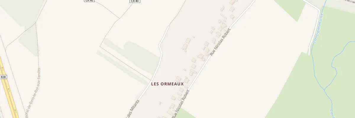 Plan du 99 Rue Nicolas Robert à Vernouillet