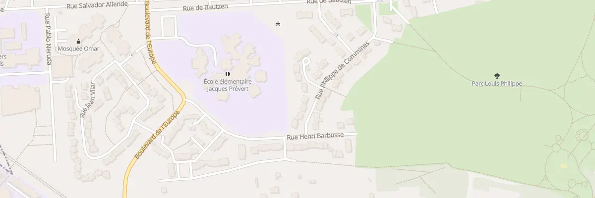 Plan du 7 Rue Philippe de Commines à Dreux