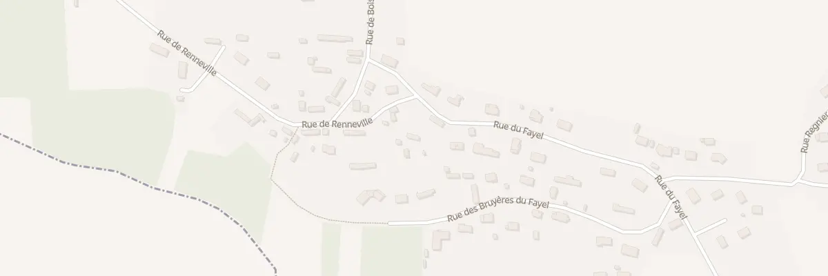Plan du 24 Rue du Fayel à Vandrimare
