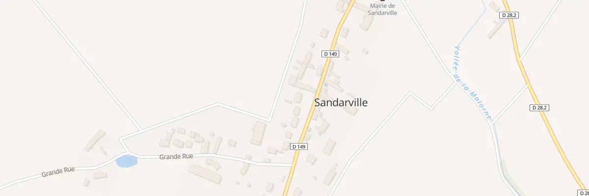 Plan du 30 Rue de l’Arche à Sandarville