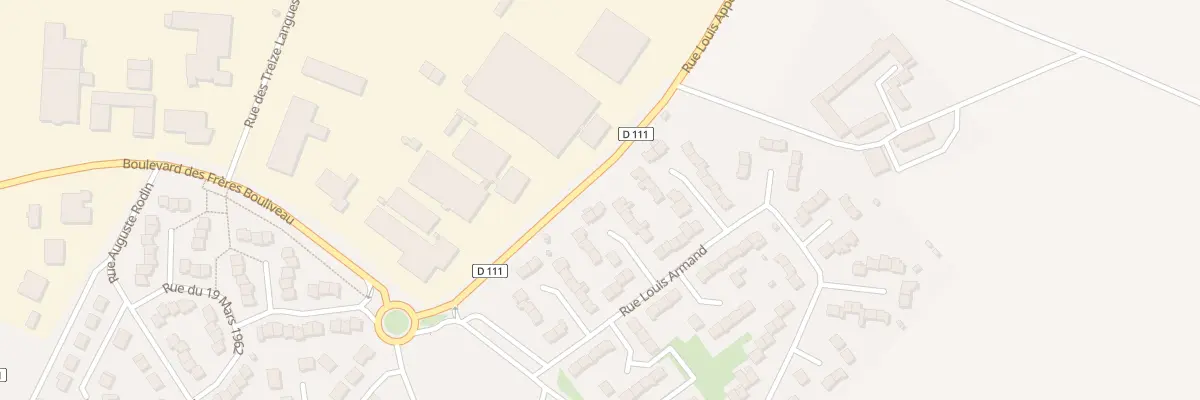 Plan du 44 Rue Louis Armand à Châteaudun