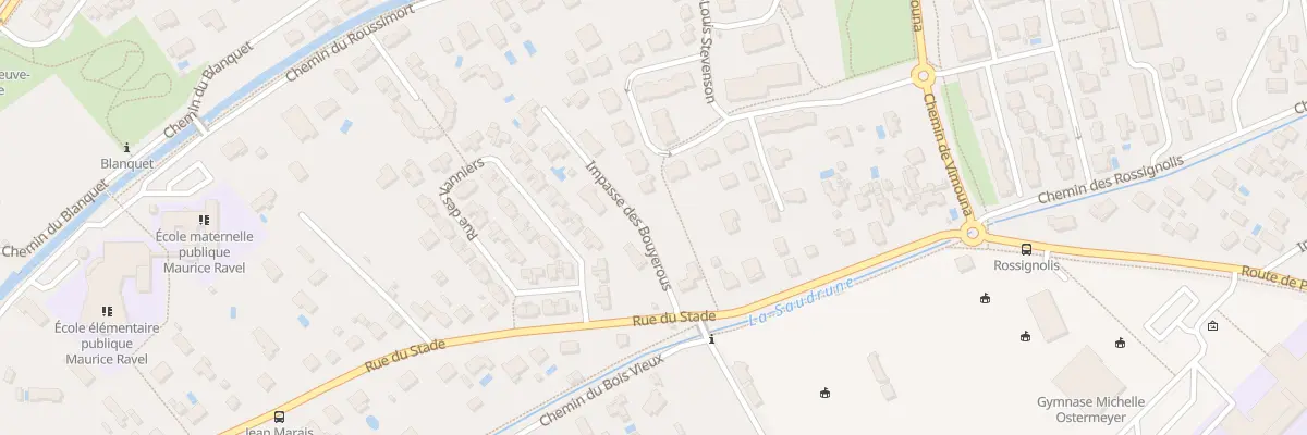 Plan du 35B Rue du Stade à Villeneuve-Tolosane