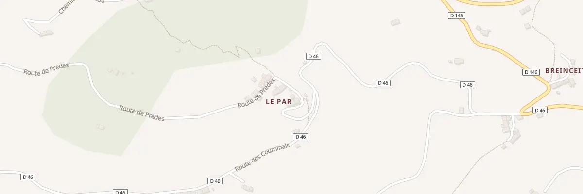 Plan du 410 Le Par à Boussenac