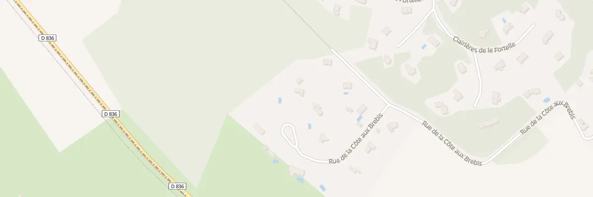 Plan du 19 Rue de la Cote aux Brebis à Houlbec-Cocherel