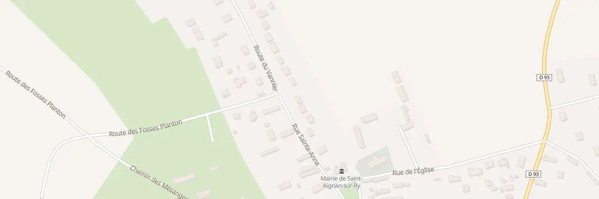 Plan du 19 Rue Sainte Anne à Saint-Aignan-sur-Ry