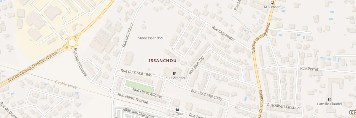 Plan du 11 Imp Henri Becquerel à Montauban