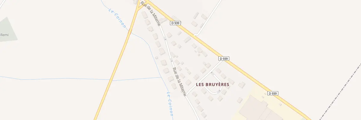 Plan du 9 Rue de la Miterne à Dangers