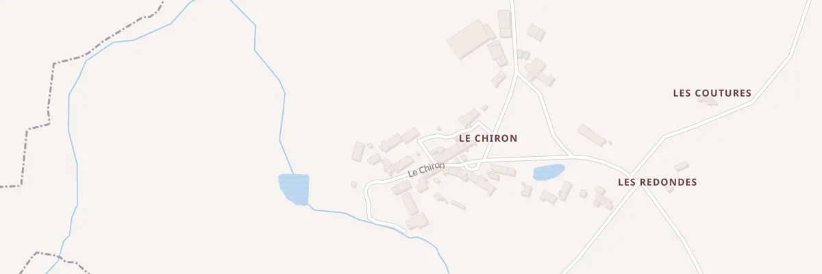 Plan du 22 Le Chiron à Arnac-la-Poste