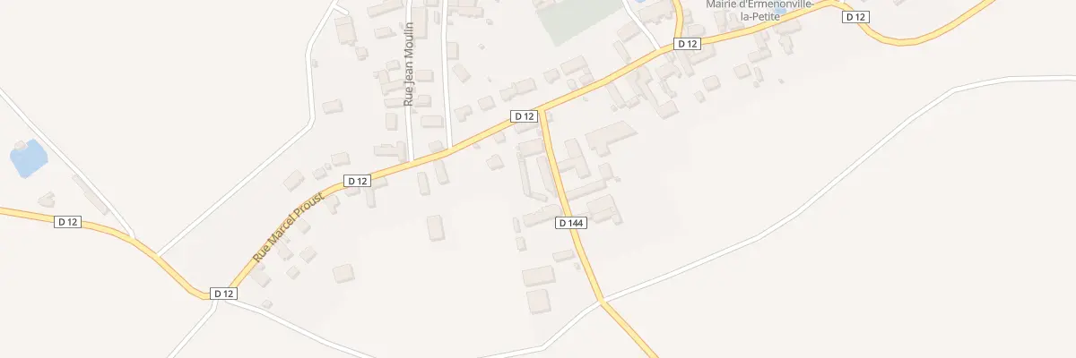 Plan du 4 Rue du Bois Paris à Ermenonville-la-Petite