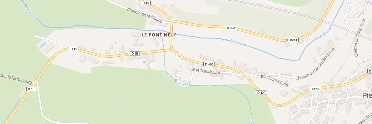 Plan du 2 Av du Pont-Neuf à Pierre-Buffière