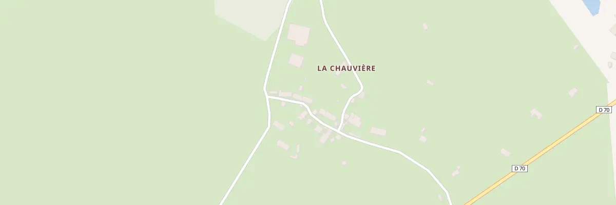 Plan du 22 La Chauvière à Château-Chervix