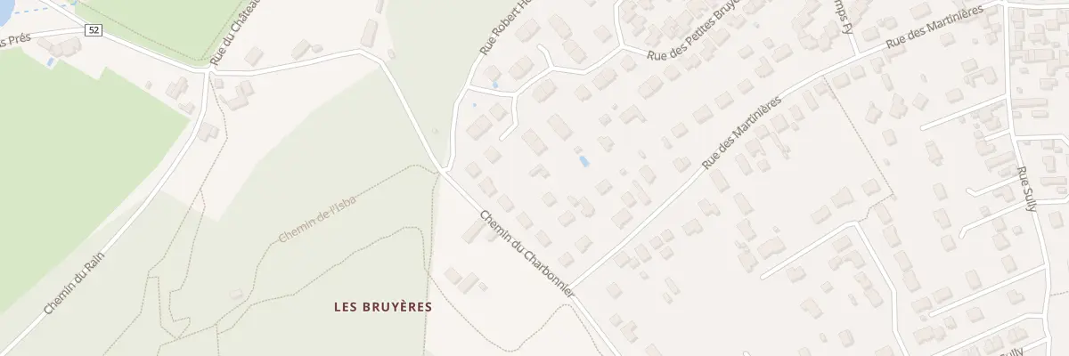 Plan du 42 Rue des Petites Bruyères à Saint-Gervais-la-Forêt