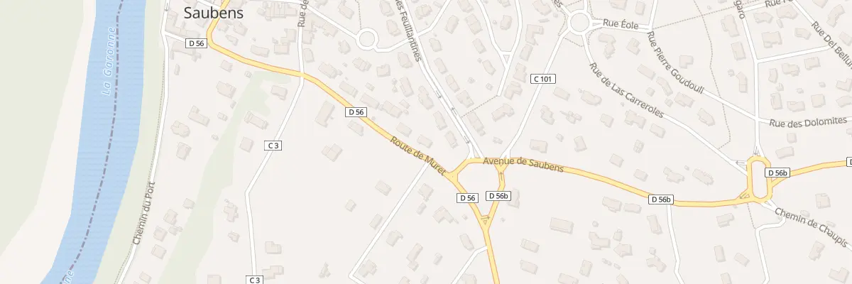 Plan du 5T Rte de Muret à Saubens