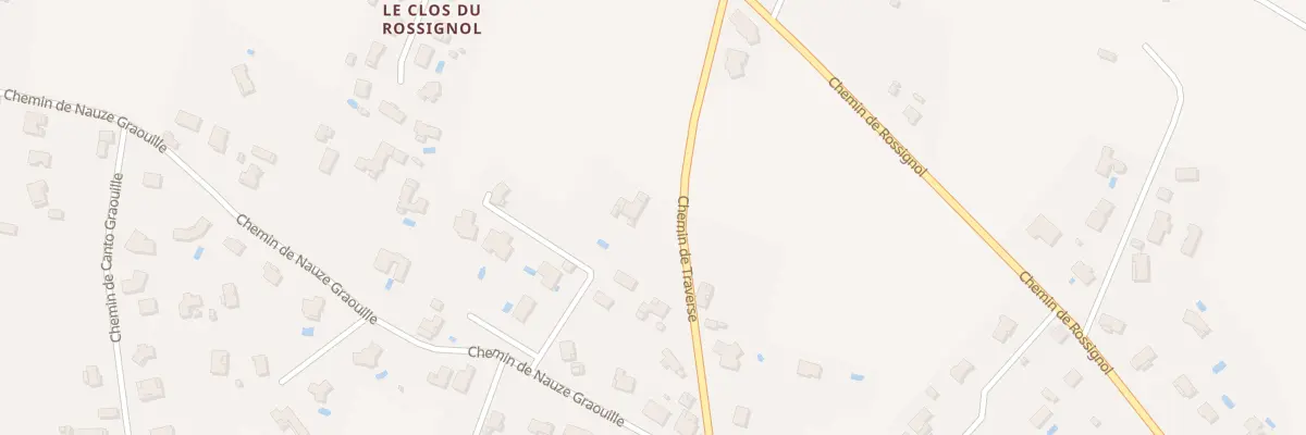 Plan du 2055 Che de Traverse à Montauban
