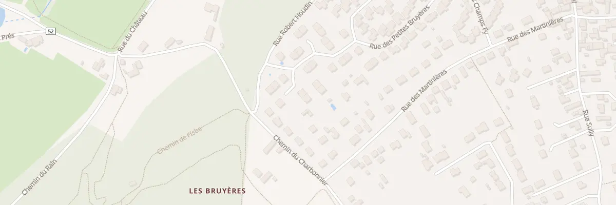 Plan du 38 Rue des Petites Bruyères à Saint-Gervais-la-Forêt