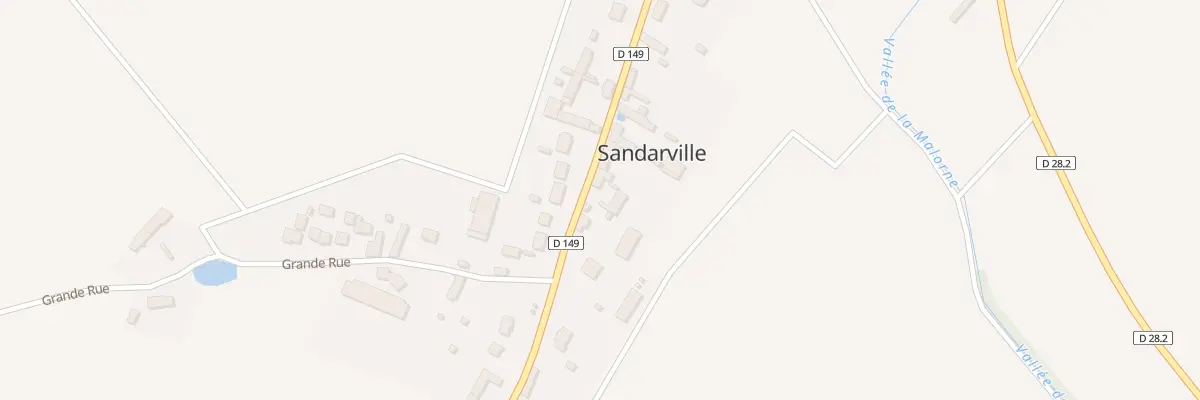 Plan du 39 Rue de l’Arche à Sandarville