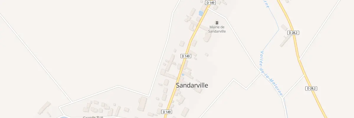 Plan du 26 Rue de l’Arche à Sandarville