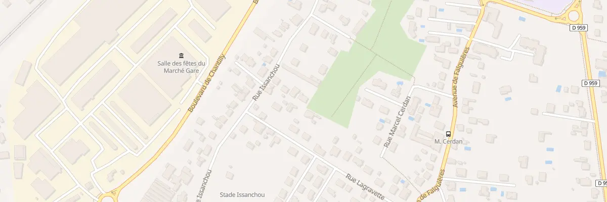 Plan du 638 Rue Issanchou à Montauban