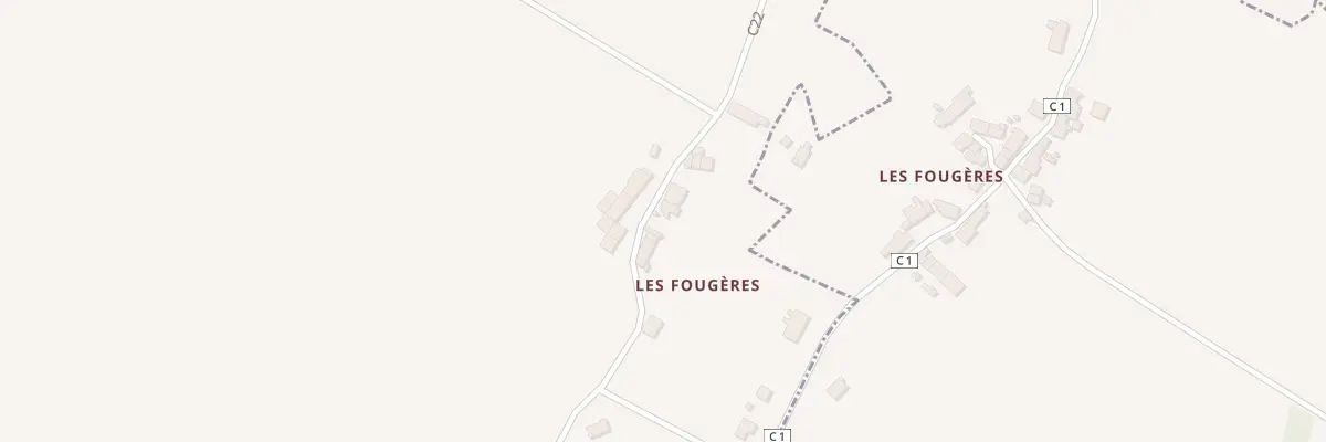 Plan du 5 Les Fougeres à Saint-Sornin-Leulac