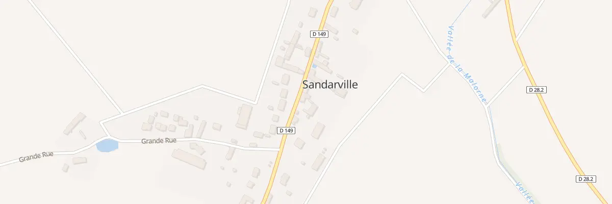 Plan du 37 Rue de l’Arche à Sandarville